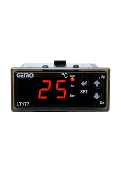 Gemo Lt177n-230vac-r Isıtma/soğutma Fonksiyonlu On/off Sıcaklık Kontrol Cihazı + Gm-ntc-105c Prob