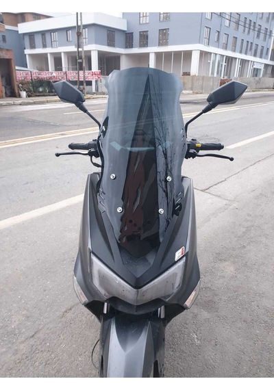 Motocam Arora Zrx 200 Ön Cam 2022 Model 65cm Siyah Renkli 4mm Orta Boylu