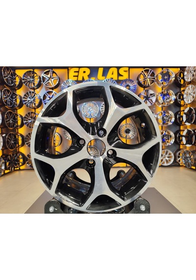4 Adet R1-547 6 14 4 100 Et35 Black Mack Jant Revize Edilmiş Takım