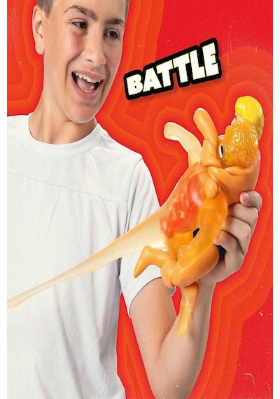 Stretch Armstrong Retro Figür Esnetilebilir Oyuncak Kahraman, 25 Cm Astronot