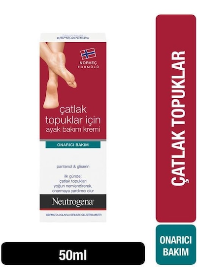 Neutrogena Norveç Çatlak Topuklar İçin Ayak Kremi 50 ML