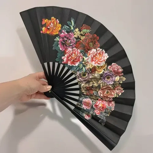 12'li 3 Model Desenli Yelpaze Seti