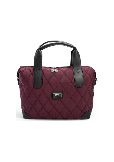 Silver & Polo Silver Polo Bordo - Siyah Memory Unisex Kadın Erkek Seyahat Çantası Sp1152