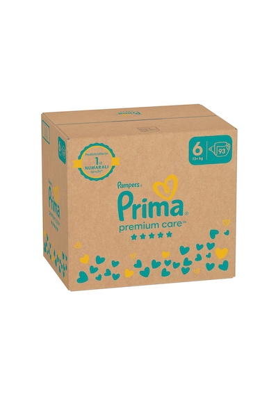Prima Bebek Bezi Premium Care 6 Numara 93 Adet Aylık Fırsat Paketi