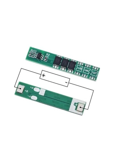 1s 4a 3.7v 18650 Li-ion Lityum Pil Koruma Levhası 5a