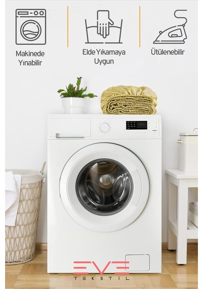 Eve Tekstil Fitted Yüksek Kaliteli Penye Kumaş Çift Kişilik Lastikli Çarşaf Sarı