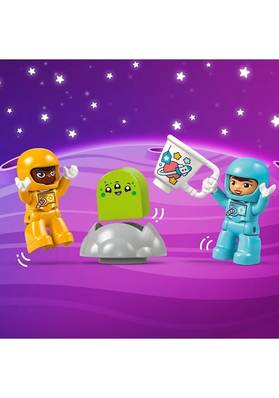 LEGO® DUPLO® 3’ü 1 Arada Uzay Mekiği Macerası 10422 3+ Eğitici Oyuncak Yapım Seti - 58 Parça
