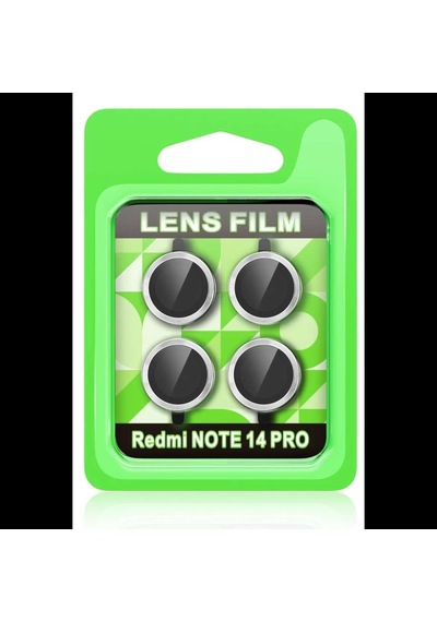 Redmi Note 14 Pro 5g Raze Metal Kamera Lens - Gümüş Diğer