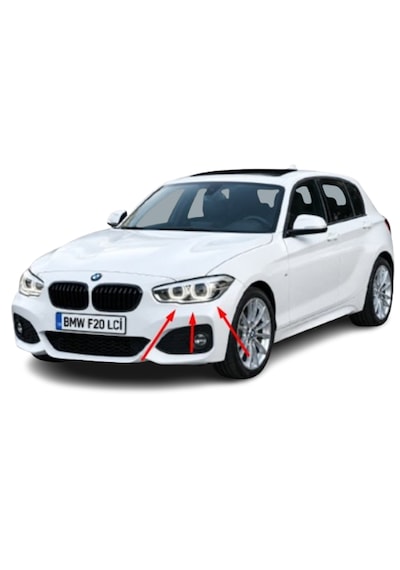 Bmw 1 Serisi F20 Lci 2015-2019 Arası Hella Led Sağ Ve Sol Far Takım 63117414141 / 63117414142