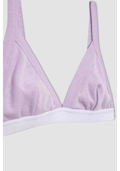 DeFacto Basic Düz Pamuklu Ribana First Bra B8837A824SPPR249