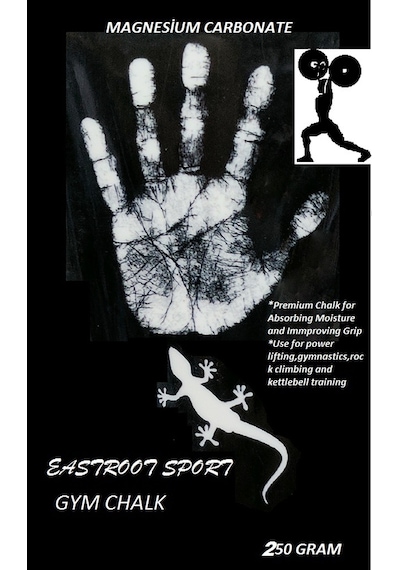 Eastroot Gym Chalk Fitnes Crossfit ve Jimnastik Magnezyum Tozu Beyaz