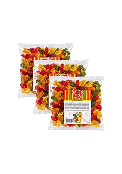 Haribo Tropi Mix 475 Gr Meyve Aromalı Yumuşak Şeker X 3 Adet
