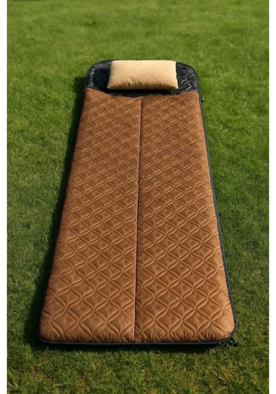 Yastıklı Kamp Uyku Tulumu Su Geçirmez Taşınabilir Outdoor Taba