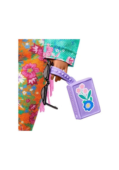 Barbie Extra Pembe Örgü Saçlı Bebek No 10 - Grn27-Gxf09
