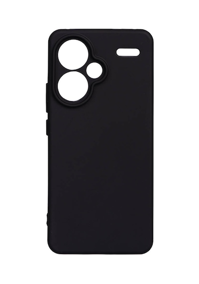 Zore Xiaomi Redmi Note 13 Pro Plus 5g Uyumlu Omsy Biye Silikon-siyah