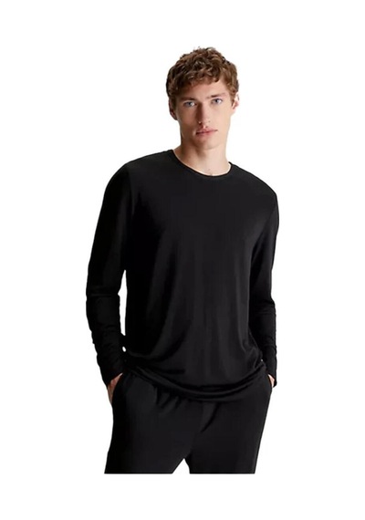 Calvin Klein L/s Sweatshırt, Ub1 Siyah Erkek Sweatshirt