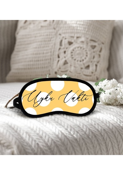 Bk Gift Esprili Uyku Göz Bandı, Arkadaşa Hediye, Doğum Günü Hediyesi, Uyku Bandı-10 Çok Renkli
