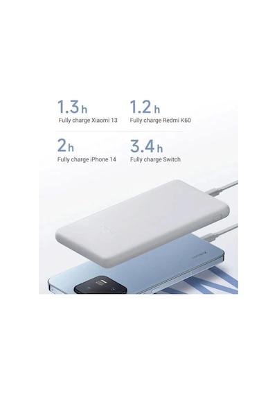Xiaomi 10000 Mah Beyaz 22.5w Powerbank Taşınabilir Hızlı Şarj Cihazı Bej