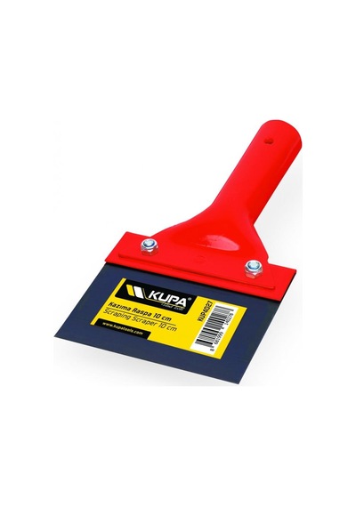 Kupa Kazıma Raspası Kalın Çelik Spatula 10 Cm.