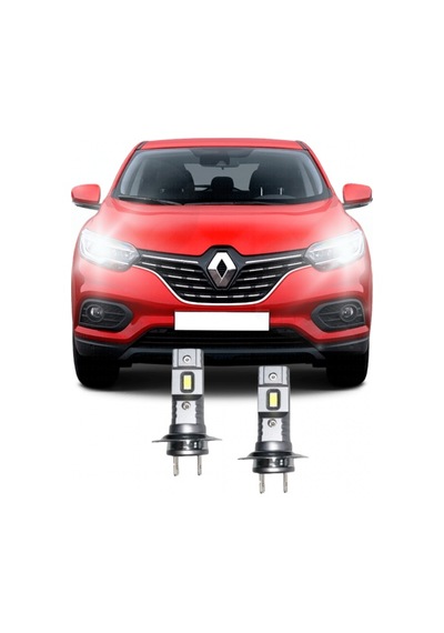 Renault Kadjar Led Kısa Far Ampulü Mini Led 2'li Set H7