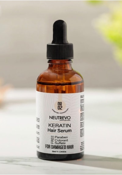 Neutrevo Professional No:2 Keratin Serisi Onarıcı Ve Güçlendirici Saç Bakım Serumu 50 Ml