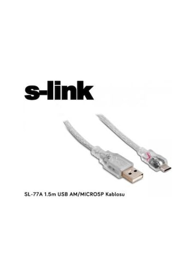 S-Link Sl-77A Usb To Micro 5Pin 1.5M Kablo