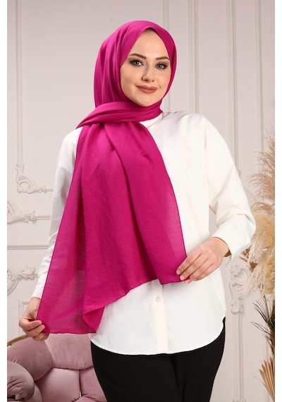Harem Scarf Amor Şal - Fuşya - Fuşya