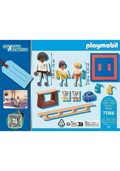 Playmobil 71186 Karate Antremanı