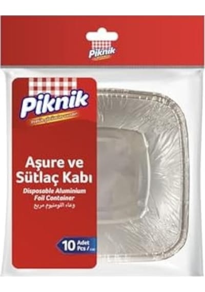 Piknik Aşure Sütlaç Kabı 10'lu