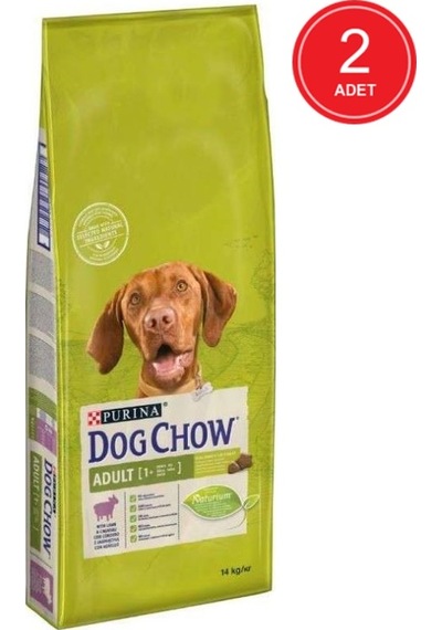 Purina Dog Chow Kuzu Etli Pirinçli Yetişkin Köpek Maması 2 x 14 KG