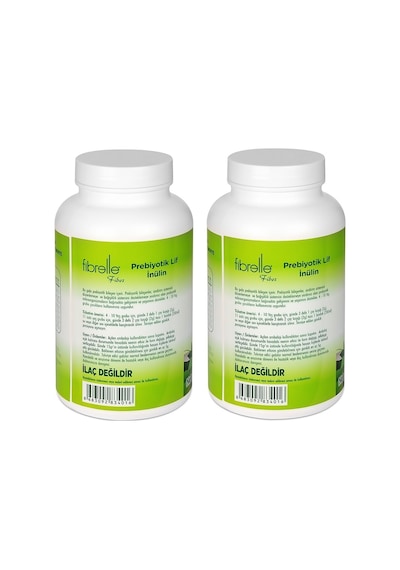 Fibrelle İnülin Prebiyotik Lif 250g Plastik Ambalaj 2 Adet