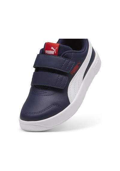 Puma Courtflex V3 V Ps 397642-03 Ortopedik Çocuk Spor Ayakkabı Lacivert