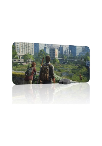 The Last Of Us Kaymaz Dikişli Kauçuk Oyuncu Mousepad V5 - 90x40 Xxl Gaming Mouse Pad Fare Altlığı