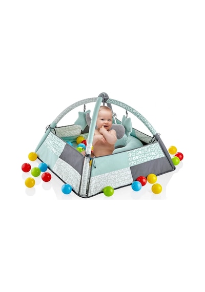 Babyjem 3 Fonksiyonlu Bebek Oyun Jimnastik Halısı  Yeşil