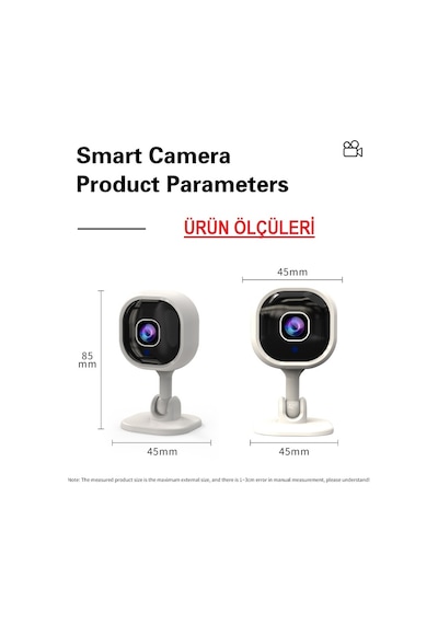 Wifi Mini Kamera + 32gb Hafıza Kart İle Birlikte