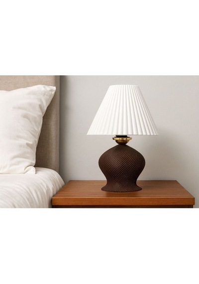 Luxury Modern Tarz Yatak Odası / Çocuk Odası Abajur-433 Beyaz