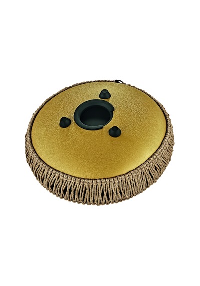 Meinl Sonic Energy 10" Medium Octave Steel Tongue Drum C Major, 8 Notes, 432 Hz, Gold