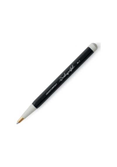 Leuchtturm1917 Drehgriffel Nr. 1, Kraliyet Mavisi Mürekkepli Tükenmez Kalem Black 362450 Siyah
