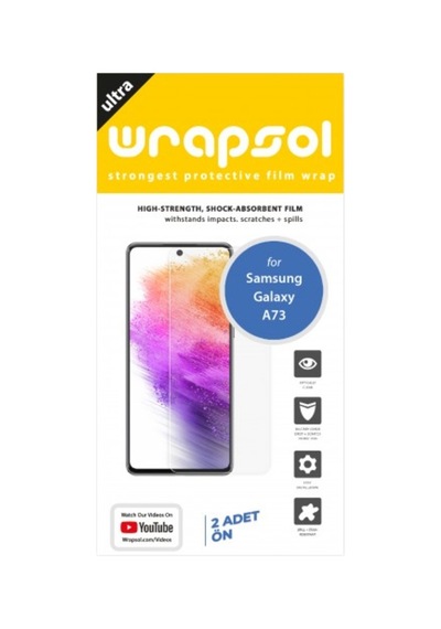 Galaxy A73 Ekran Koruyucu 1+1 Ön Poliüretan Film