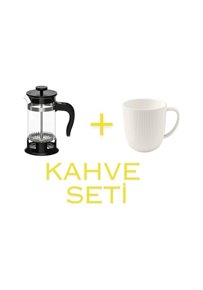Kahve Seti Upphetta French Press , Paslanmaz Çelik-siyah, 0,4 Lt Ve Ofantlıgt Kupa , Beyaz, 31 Cl Frech Press Siyah Kupa Beyaz - 835096563 Frech Press Siyah Kupa Beyaz Kahve Seti Upphetta French Press , Paslanmaz Çelik-siyah, 0,4 Lt Ve Ofantlıgt Kupa , Beyaz, 31 Cl Frech Press Siyah Kupa Beyaz - 835096563 Frech Press Siyah Kupa Beyaz