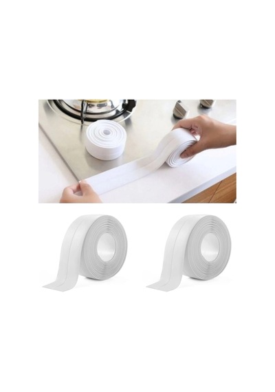 2 Li Su Sızdırmaz Banyo Mutfak Lavabo Küvet İzolasyon Şerit Bant Pratik Ürün Diğer