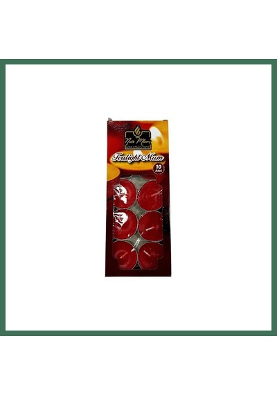 En-cag 10'li Tea Light Mum 10 G Kokusuz Bss Çok Renkli