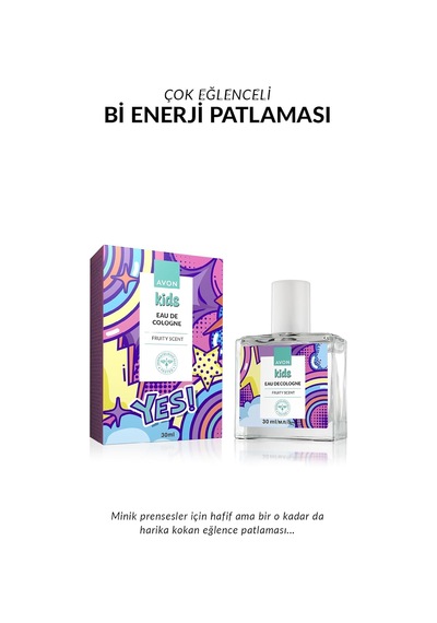 Kids Meyveli Kokulu Çocuk Parfüm Edc 30 Ml.