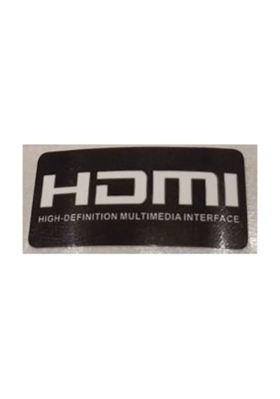 OEM HDMI Sticker Sticker Etiket D143