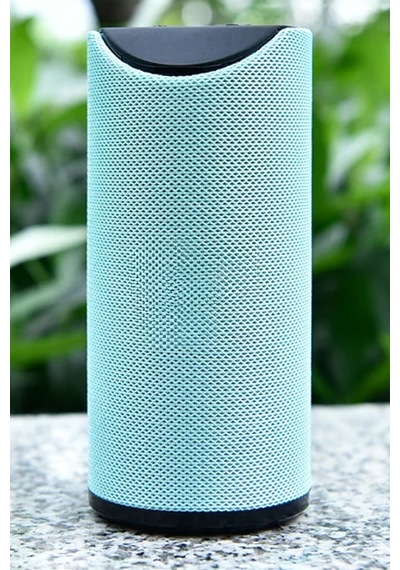 Thentech Kablosuz Su Geçirmez Bluetooth Hoparlör Taşınabilir Uzun Şarjlı Güçlü Sesli Bluetooth Hoparlör Mavi