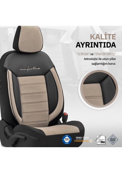 Otom Comfortline Design Premium Oto Koltuk Kılıfı - 550066790