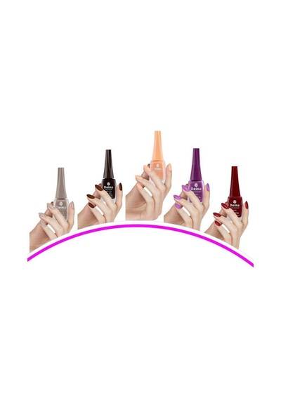 5 Adet Keratinli Besleyici Oje 14 Ml Set4 Diğer 57098005
