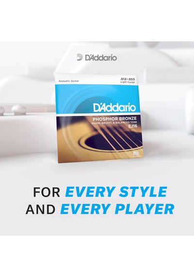 Daddario Pb053 Akustik Tek Tel, Phosphor Bronze Wound, Mi