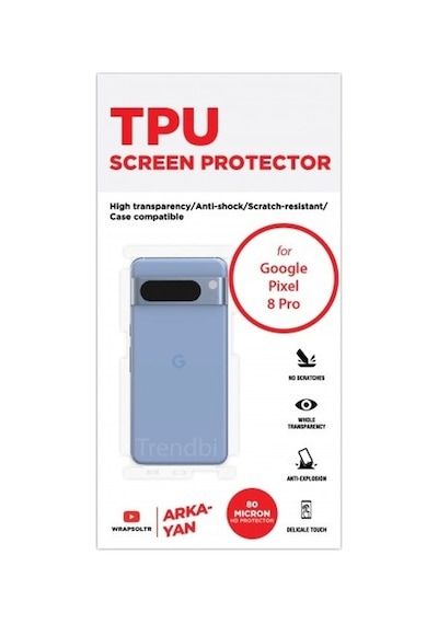 Google Pixel 8 Pro Arka Ve Yan Koruyucu Tpu Film