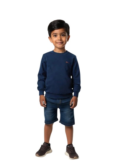 Coupon Çocuk Sweatshirt - Lacivert Lacivert